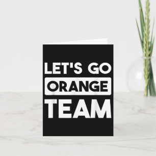Lass Go Orange Team War Game Competition Summer Ca Karte