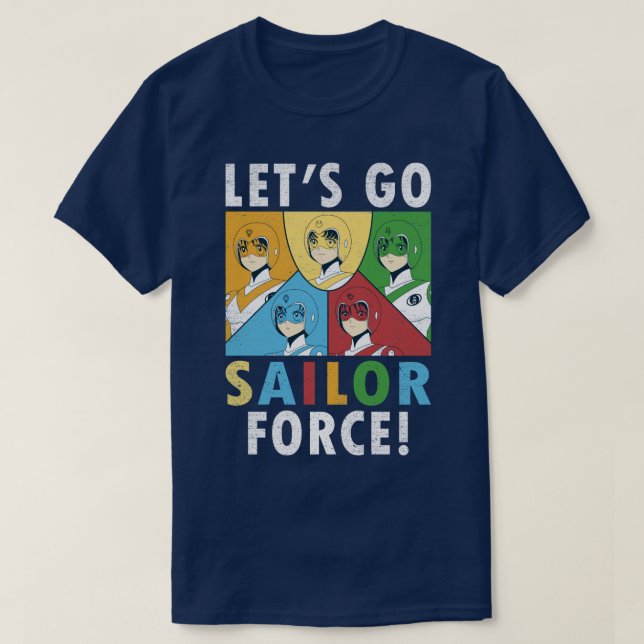 Lass Go Sailor T-Shirt (Design vorne)