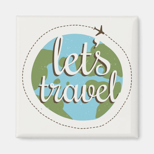 Lass Go Travel Magnet (Vorne)