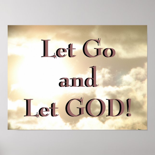 Lass Go und Lass GOD! Poster (Vorne)