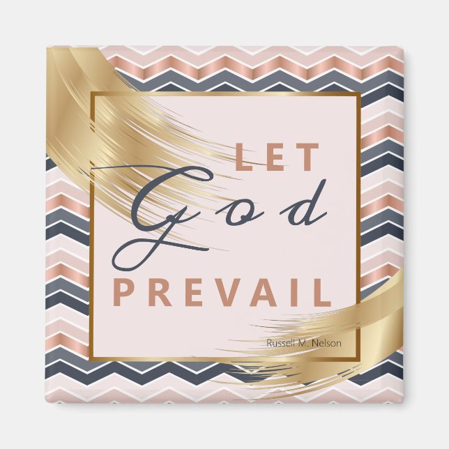 Lass Gottes Prevail, Russell M Nelson Konferenzang Magnet (Vorne)