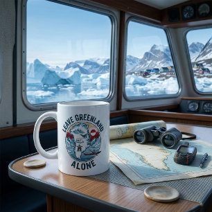 Lass Grönland in Ruhe Kaffeetasse