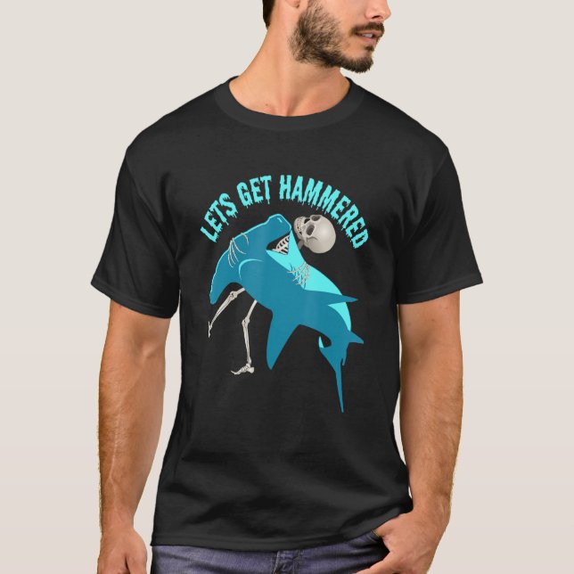 Lass Hammered Whale Shark Fin T-Shirt (Vorderseite)