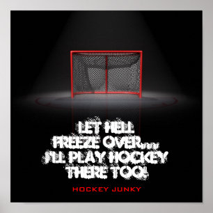 LASS HELL FREEZE OVER POSTER