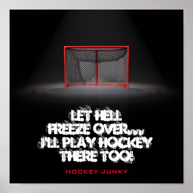 LASS HELL FREEZE OVER POSTER (Vorne)