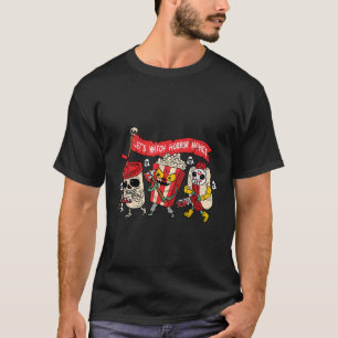 Lass Horror Filme Halloween Funny Ghost Ske ansehe T-Shirt