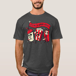 Lass Horror Movies Funny Halloween Mitternacht T-Shirt