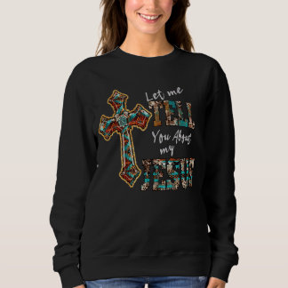 Lass ich erzähle Ihnen von meinem Jesus Männer Fra Sweatshirt