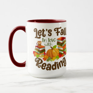 Lass in Liebe mit Lesen Tasse