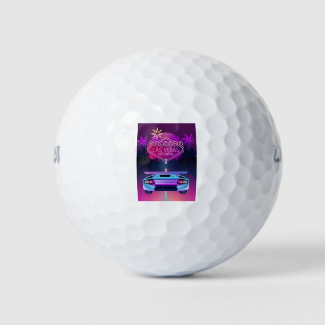 lass in Vegas Golfball (Vorderseite)