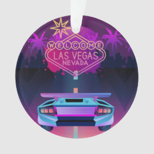 lass in Vegas Ornament