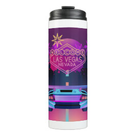 lass in Vegas Thermosbecher