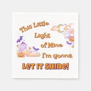 Lass It Shine Christlich Halloween Cocktail Serviette
