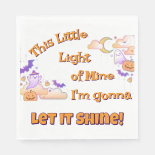 Lass It Shine Christlich Halloween Luncheon Serviette