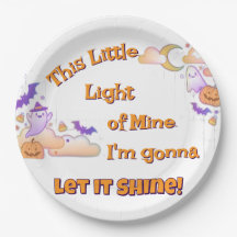 Lass It Shine Christlich Halloween Paper Teller