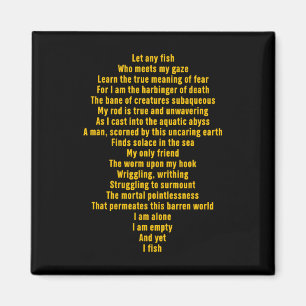 Lass jeden Fisch, der mein Zitat aus dem Blickwink Magnet