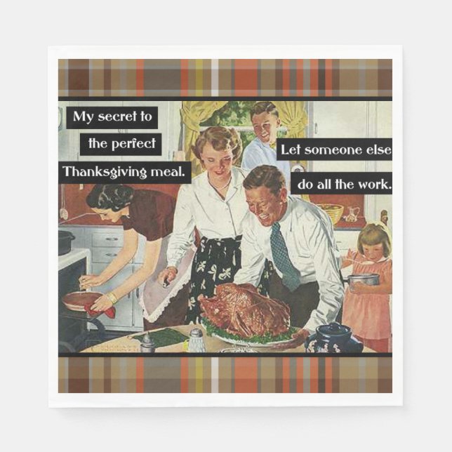 Lass jemand anderen die ganze Arbeit an diesem Ern Serviette (Vorderseite)