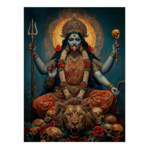 Lass Kali führen Poster