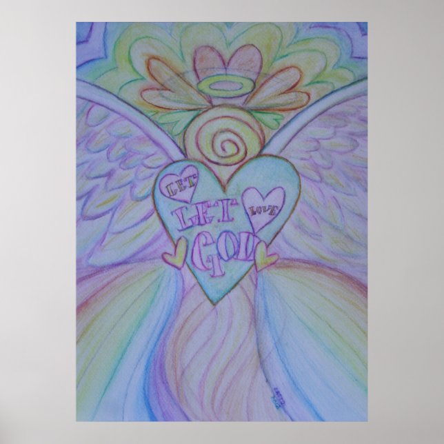 Lass Liebe, Lass Gotthardwächter Angel Art Print P Poster (Vorne)