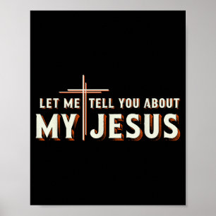 Lass mich dir von meinem Jesus-Shirt erzählen, chr Poster
