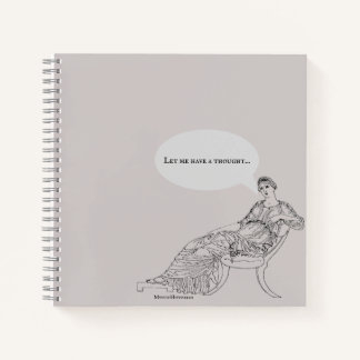 Lass mich ein Gedankenheft haben Notizbuch