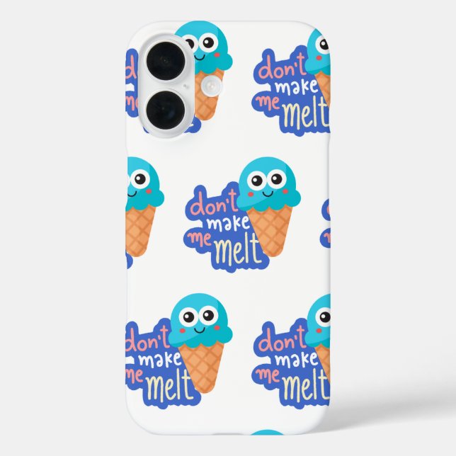 Lass mich Eis schmelzen Case-Mate iPhone Hülle (Rückseite)