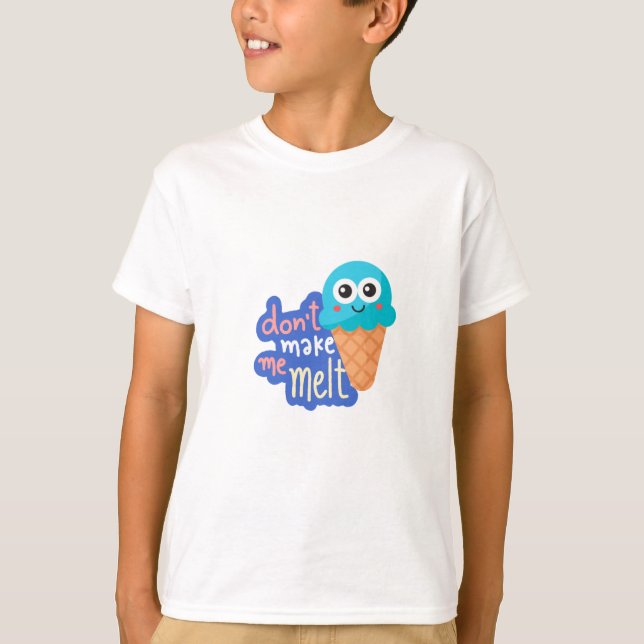 Lass mich Eis schmelzen T-Shirt (Vorderseite)