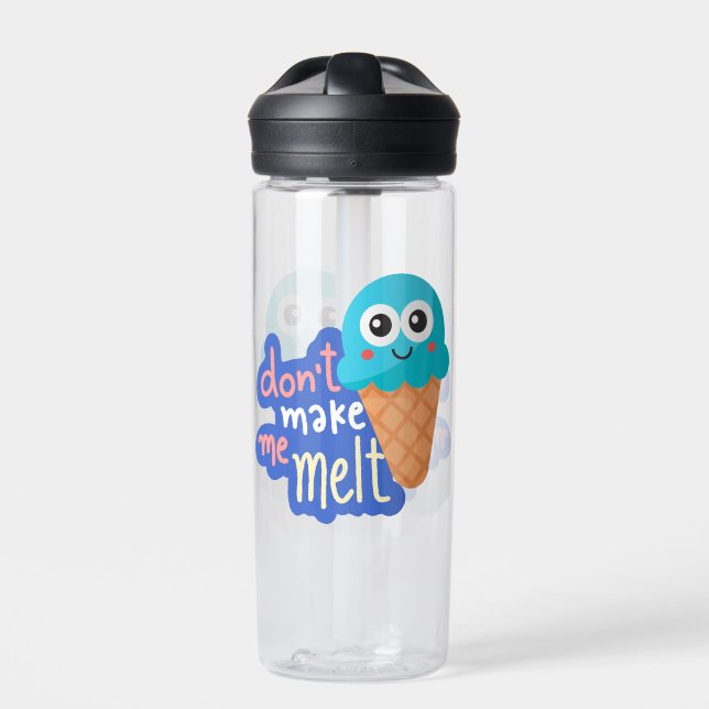 Lass mich Eis schmelzen Trinkflasche (Vorderseite)