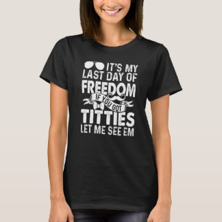 Lass mich Junggesellenabschied Hengst Bräutigam Ga T-Shirt