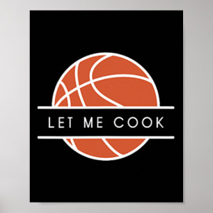 Lass mich kochen - Lustiger Sketll-Liebhaber Poster