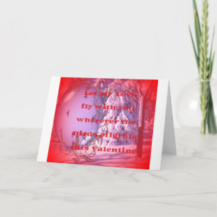 Lass mich mit dir zu valentine.png feiertagskarte