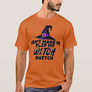 Lass mich nicht mein Hexenumschaltuch-Halloween Dr T-Shirt
