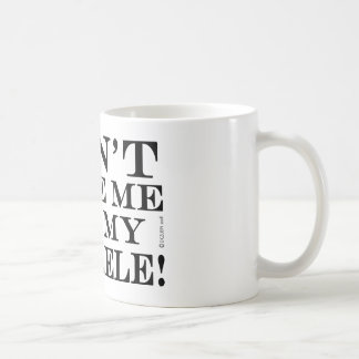 Lass mich nicht zu meiner Ukulele kommen Tasse