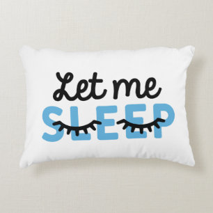 Lass mich schlafen dekokissen