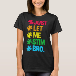 Lass mich stimmen Bruder süße Autismus-Bewusstsein T-Shirt