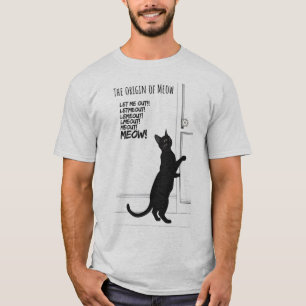 Lass mir aus, weil es aus der lustigen Cat Cry Cry T-Shirt