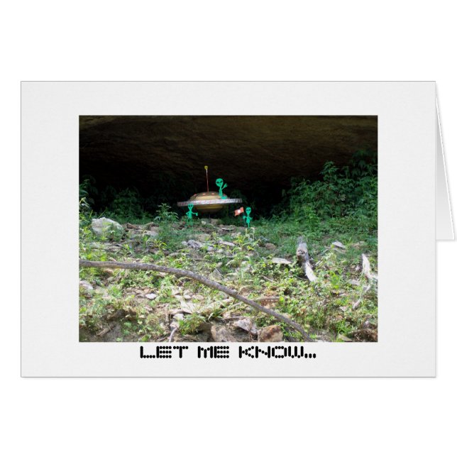 Lass mir Bescheid, wenn du für eine Landung kommst (Vorderseite (Horizontal))