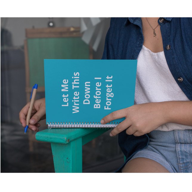 Lass mir das auf, bevor ich es vergesse notizbuch (Von Creator hochgeladen)