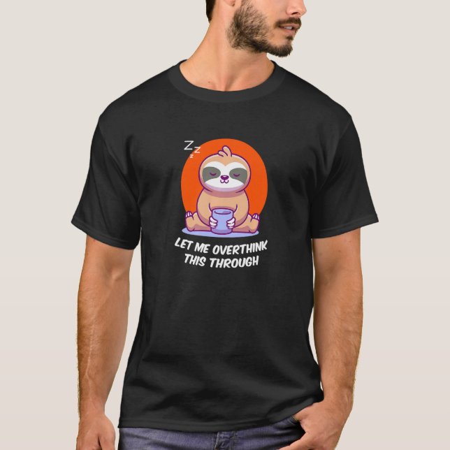 Lass mir, das durch Sarcastic Introvertierte zu üb T-Shirt (Vorderseite)
