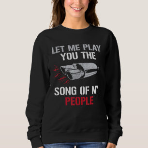 Lass mir, dir das Lied meines Volkes Auto Muffler  Sweatshirt