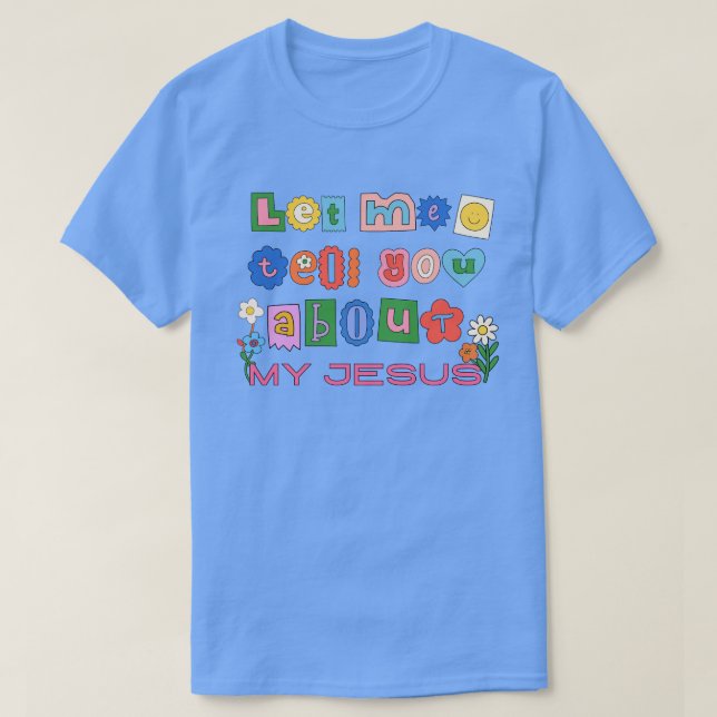 Lass mir erzähle dir T - Shirt (Design vorne)