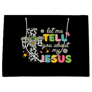 Lass mir erzählen von meinem Jesus Groovy Christli Große Geschenktüte