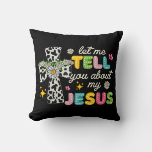Lass mir erzählen von meinem Jesus Groovy Christli Kissen