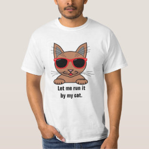 Lass mir, es von meinem Cat Funny T - Shirt zu lau