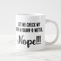 "Lass mir Karo mein Give-a-Damn-O-Meter... Nope" F