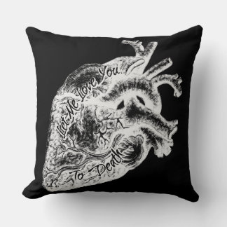 Lass mir Liebe, dass du stirbst Kissen