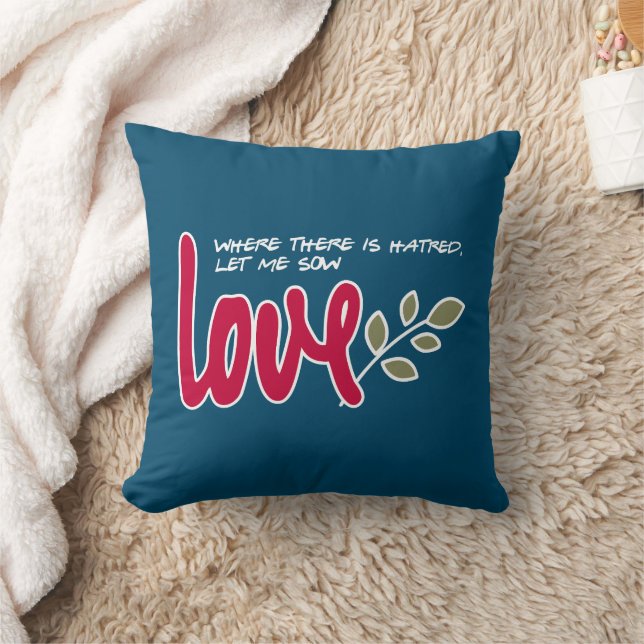 Lass mir Liebe Kissen (Decke)