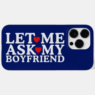 Lass mir, meinem Freund Valentinstag Boyfriend Fra Case-Mate iPhone 14 Pro Max Hülle