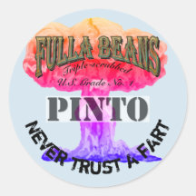 Lass mir, wer mit diesen Aufklebern umging