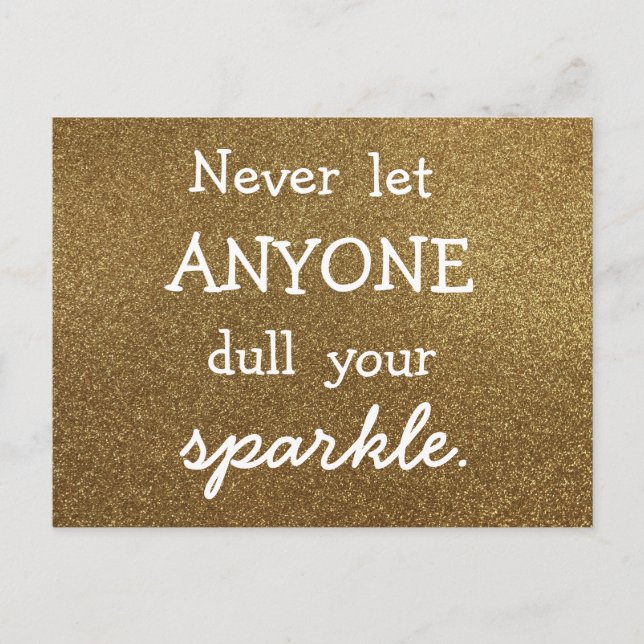 Lass nie jemandem, der deinen Spargel verwirft - G Postkarte (Vorderseite)